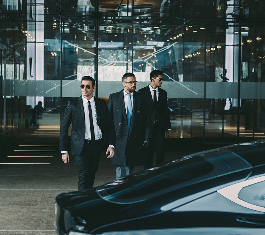 Tactical support team in gear